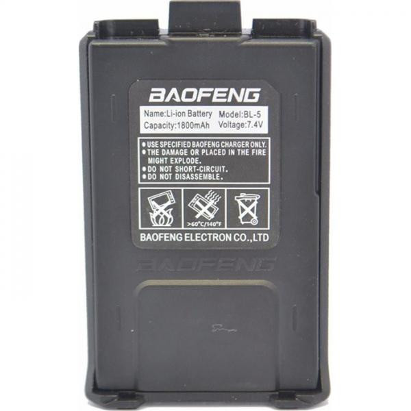 Baofeng Акумулятор до рації  UV-5R Std Capacity 1800mAh - зображення 1