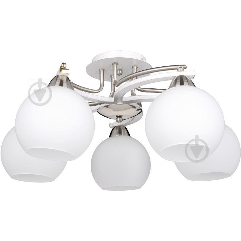 Victoria Lighting Люстра стельова  5xE27 білий Sirius/PL5 (Sirius/PL5) - зображення 1