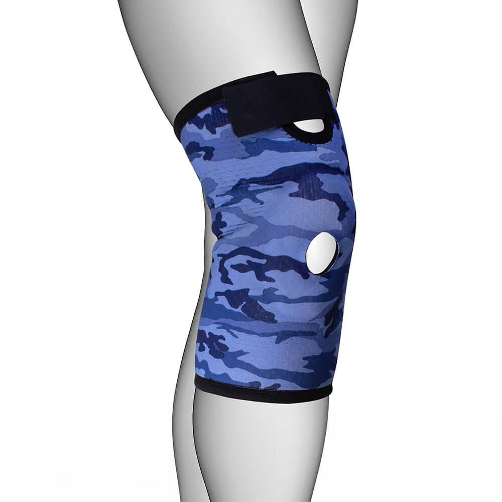 ARMOR Бандаж для колінного суглоба і зв'язок, закритий, роз'ємний, синій-XL (ARK-2101-XL) - зображення 1