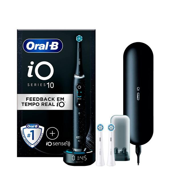 Oral-B iO 10 Cosmic Black (iOM10.1B4.2AD) 3 насадки - зображення 1