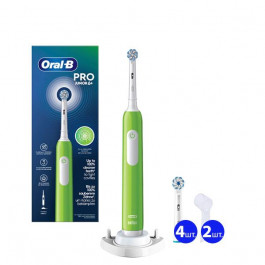   Oral-B D305 Pro Junior 6+ Green Stande 5 насадок