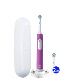 Oral-B D305 Pro Junior 6+ Purple Case Stande 3 насадки