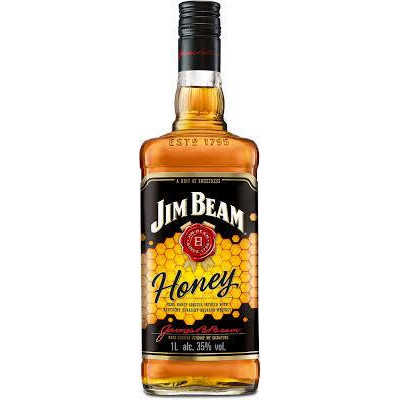 Jim Beam Віскі  Honey 1л (DDSBS1B007) - зображення 1
