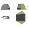 Sea to Summit Telos TR3 Ultralight / green (ATS2040-01180411) - зображення 4