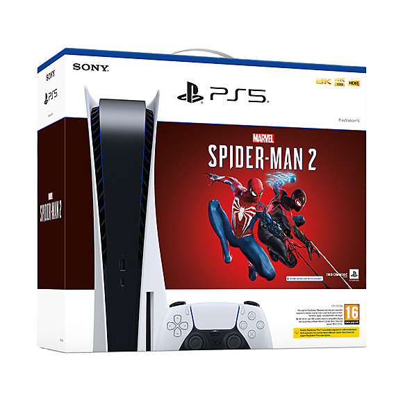 Sony PlayStation 5 825GB Marvel’s Spider-Man 2 Bundle (1000039695) - зображення 1