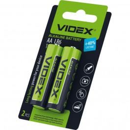 VIDEX AA bat Alkaline 2шт (25400)