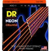 DR NOE-11 Hi-Def Neon Orange K3 Coated Heavy Electric Guitar Strings 11/50 - зображення 1