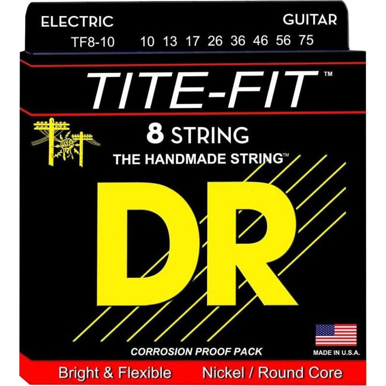 DR TF8-10 Tite-Fit 10-75 - 8 string - зображення 1