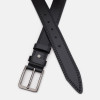 Borsa Leather Ремінь брючний чоловічий шкіряний чорний  125v1fx69-black - зображення 2