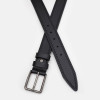 Borsa Leather Ремінь брючний чоловічий шкіряний чорний  150v1fx74-black - зображення 2