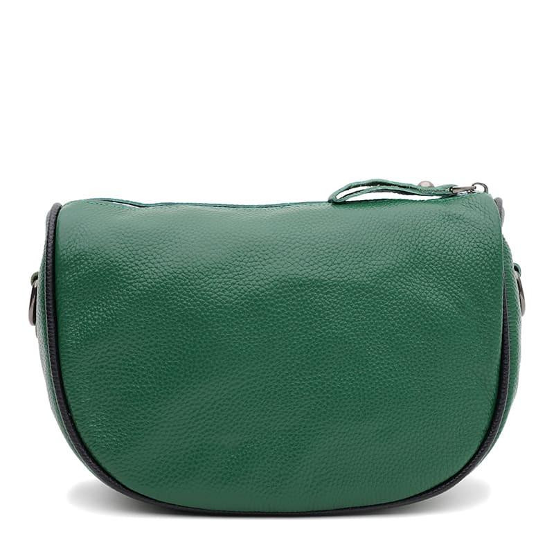 Borsa Leather Сумка через плече жіноча шкіряна зелена Borsa K18569gr-green - зображення 1