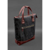 BlankNote Сумка-рюкзак жіноча текстильна бордова  BN-BAG-54-vin-kr - зображення 2