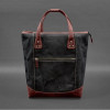 BlankNote Сумка-рюкзак жіноча текстильна бордова  BN-BAG-54-vin-kr - зображення 9