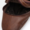 Keizer Чоловічий шкіряний рюкзак через коричневий плече  K1223abr-brown - зображення 5
