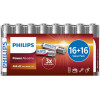 Philips AAA bat Alkaline 32шт Power (LR03P32FV/10) - зображення 1