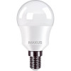 MAXUS LED G45 8W 3000K 220V E14 (1-LED-749) - зображення 1