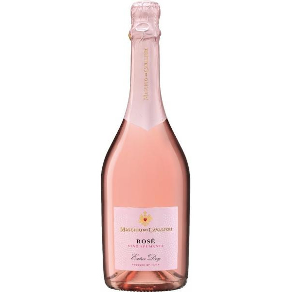 Cantine Maschio Вино  dei Cavalieri Extra Dry Rose DOC Spumante рожеве ігристе / сухе 0.75л (VTS2605360) - зображення 1