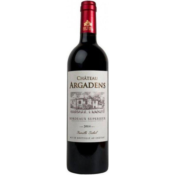Chateau Argadens Вино  Bordeaux Superieur червоне сухе 0.75л (VTS1438230) - зображення 1