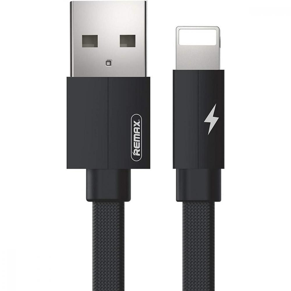 REMAX RC-094i Kerolla USB-Lightning 2m Black (6954851284680) - зображення 1