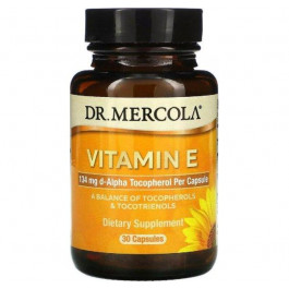 Dr. Mercola Витамин E  30 капсул (MCL01508)