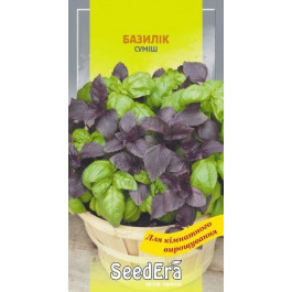 ТМ "SeedEra" Семена Seedera базилик комнатные овощи 0,3 г