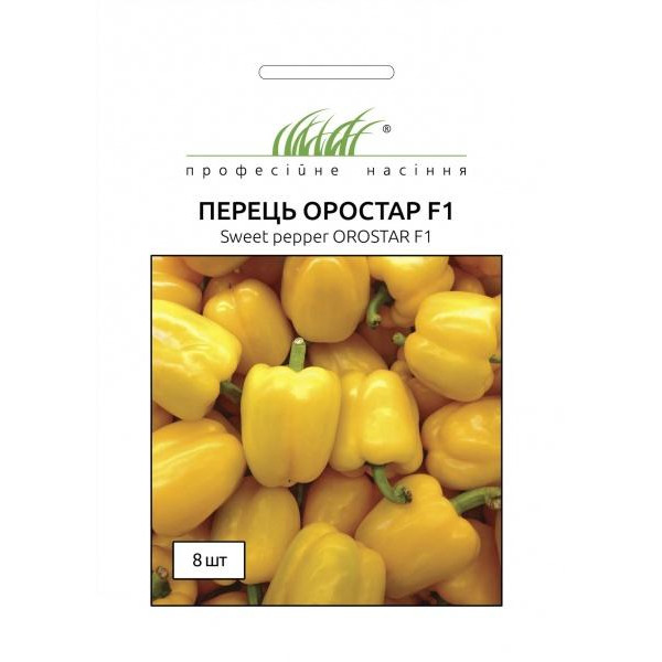 United Genetics Семена Професійне насіння перец сладкий Оростар F1 8 шт. (4820176696656) - зображення 1