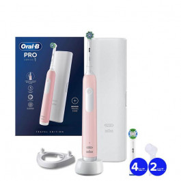 Oral-B D305.513.3X Pro Series 1 Pink Case + Stand 5 насадок