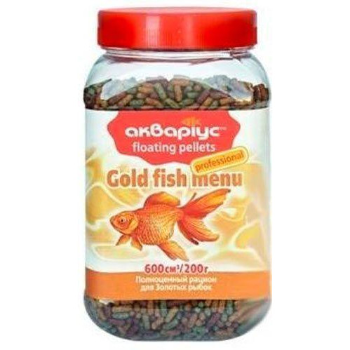 Акваріус Gold Fish Menu 200 г (4820079310208) - зображення 1