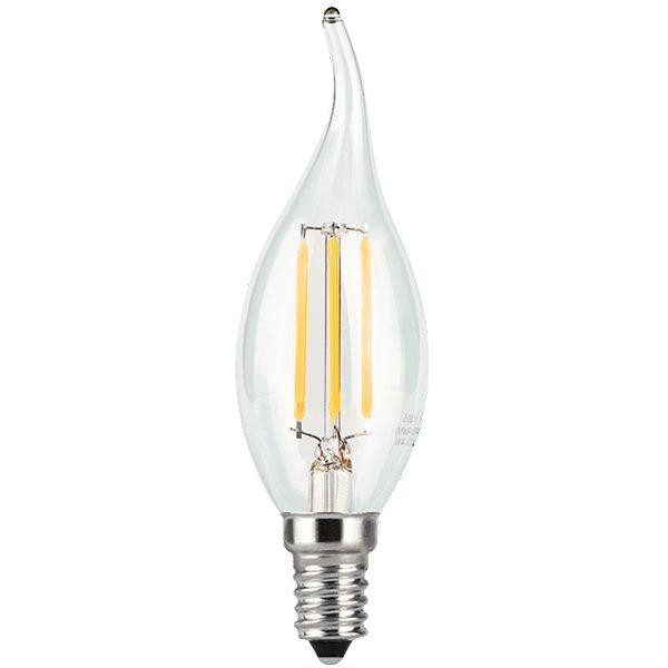 Gauss LED Filament Candle tailed dimmable E14 5W 420Lm 2700K (104801105-D) - зображення 1