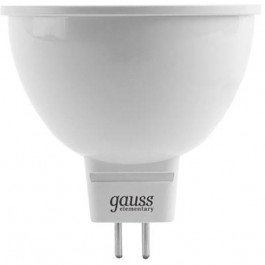 Gauss LED Elementary 7W MR16 прозрачная GU5.3 220V 4100K 13527