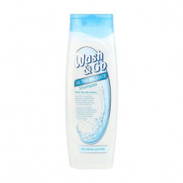 Wash&Go Шампунь  на мицеллярной воде для всех типов волос 400 мл