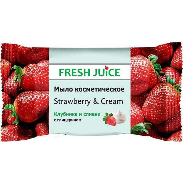 Fresh Juice Мыло косметическое  Strawberry & Cream 75 г (8588006034325) - зображення 1