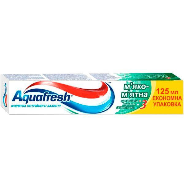 Aquafresh Зубна паста  М&apos;яко-м&apos;ятна 125 мл (90661) - зображення 1