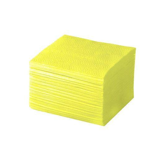 Luxy Серветки столові  33х33 см жовтий 100 шт. (4820012344147) - зображення 1
