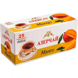 Azercay Чай черный с ароматом манго 25 шт. 45 г 4760062102512