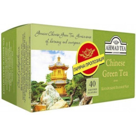 Ahmad Tea Чай  Китайський зелений 40x1.8 г (54881015844)