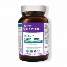 New Chapter Ежедневные Мультивитамины, Only One, One Daily Multivitamin, , 72 таблетки