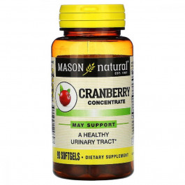 Mason Natural Клюквенный концентрат, Cranberry Concentrate, , 90 гелевых капсул