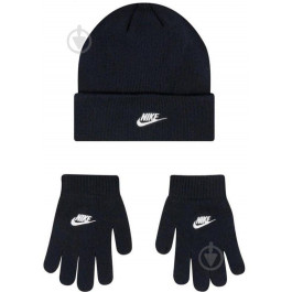 Nike Комплект шапка+рукавички  CLUB BEANIE/GLOVE SET 9A2961-023 р.one size чорний