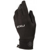 2XU Рукавички Run Glove UQ5340h_BLK/SIL р.M чорний - зображення 1