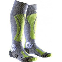 X-Socks Шкарпетки APANI® SOCKS WINTERSPORTS JR AP-WS03W21J-B064 р.31-34 сіро-жовтий