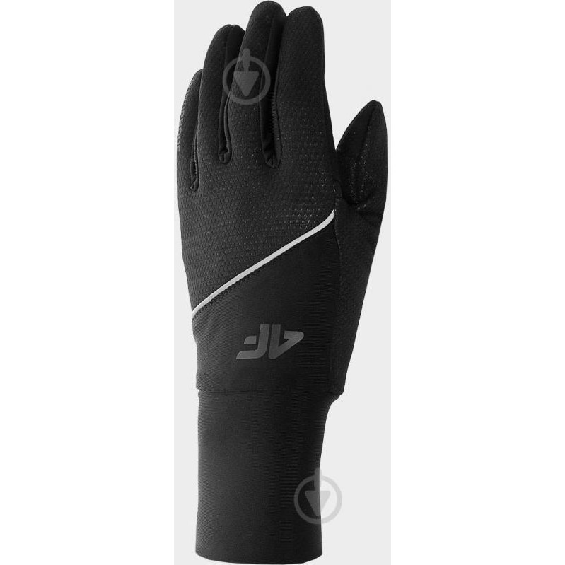 4F Рукавички  GLOVES CAS U042 4FAW23AGLOU042-20S р.XL чорний - зображення 1