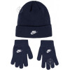 Nike Комплект шапка+рукавички  CLUB BEANIE/GLOVE SET 9A2961-695 р.one size синій - зображення 1