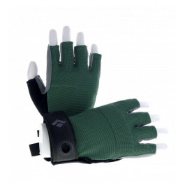 Black Diamond Жіночі рукавички  Crag Half-Finger Gloves Woman&#39;s M Чорний-зелений
