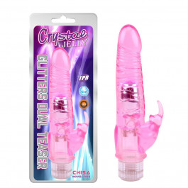 Chisa Novelties Jelly Glitters Dual Teaser, Pink CH55537