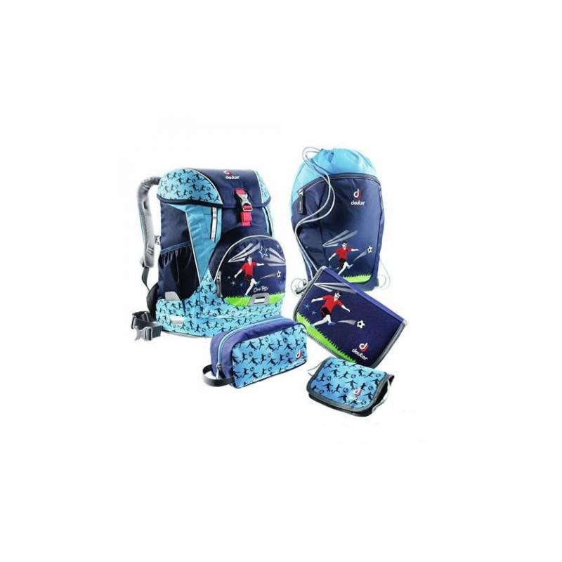 Deuter Ранец с набором школьных принадлежностей  OneTwo Set-Sneaker Bag navy soccer (3880017 3045) - зображення 1
