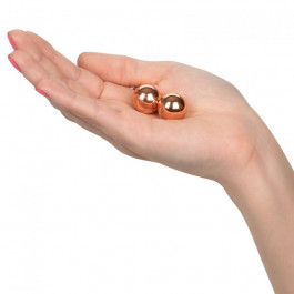 California Exotic Novelties Climax Weighted Kegel Balls Nickel-Free - Rose Gold (CE13477)