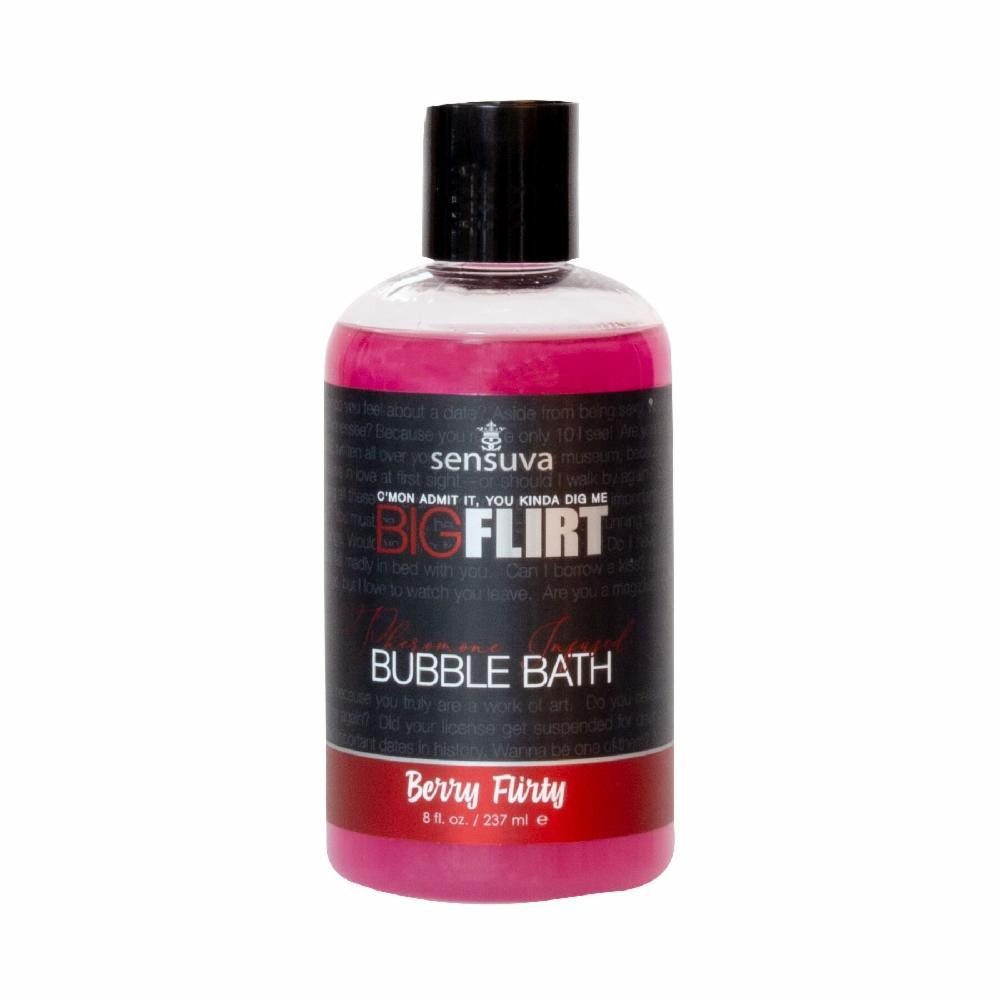 Sensuva Піна для ванни  - Big Flirt Pheromone Bubble Bath - Berry Flirty (237 мл) - зображення 1