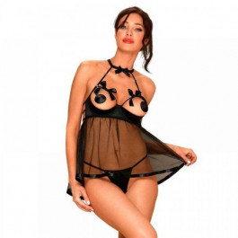   Obsessive Бебидол Obsessive Delishya babydoll black L/XL (410840)