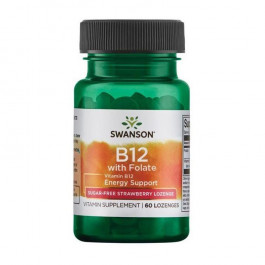 Swanson B12 with Folate (60 lozenges)